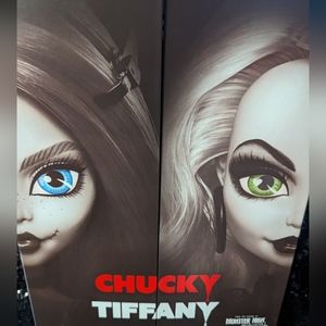 Monster High Chucky and Tiffany Skullector Dolls